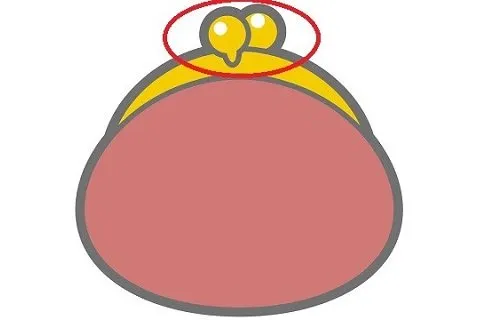 がま口財布