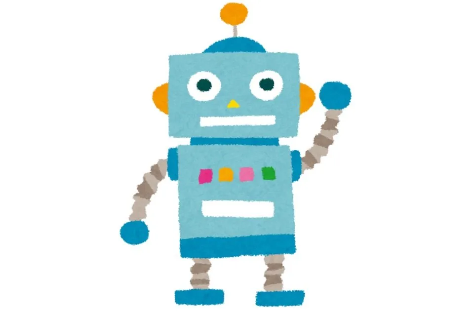 ポンコツそうなロボット
