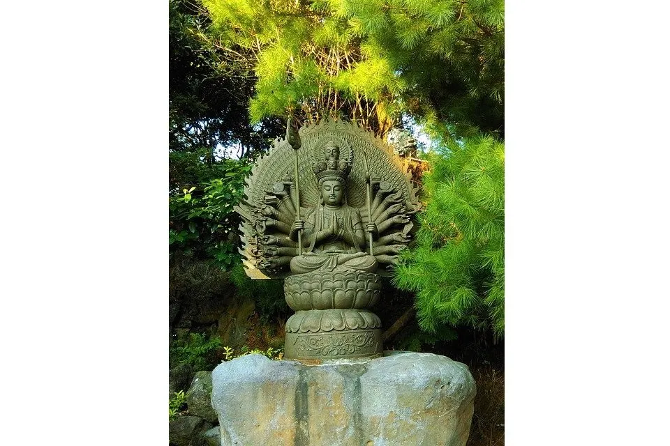 腕が42本の千手観音像