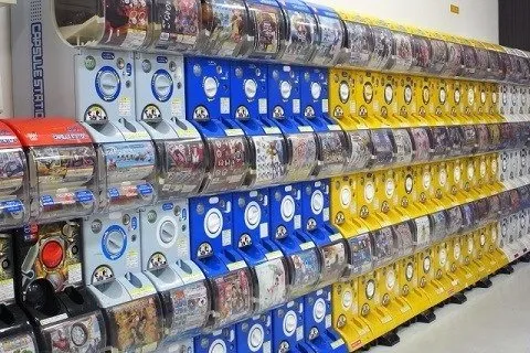 沢山のカプセルトイ