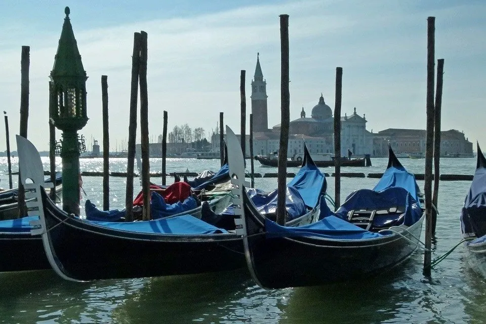 ヴェネチア湾から見るヴェネチア